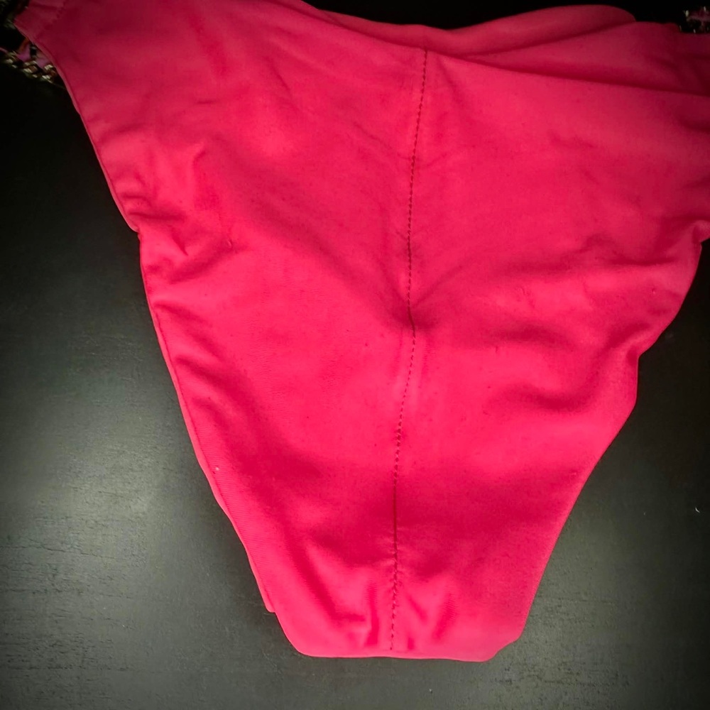 Beach Bunny “Belize Beauty” Bikini Bottoms Pink - Picture 6 of 11